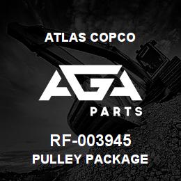 RF-003945 Atlas Copco PULLEY PACKAGE | AGA Parts