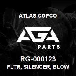 RG-000123 Atlas Copco FLTR, SILENCER, BLOWER | AGA Parts
