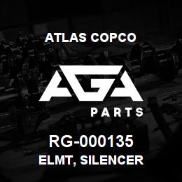 RG-000135 Atlas Copco ELMT, SILENCER | AGA Parts