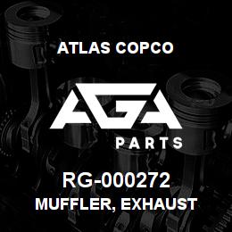RG-000272 Atlas Copco MUFFLER, EXHAUST | AGA Parts