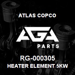 RG-000305 Atlas Copco HEATER ELEMENT 5KW | AGA Parts