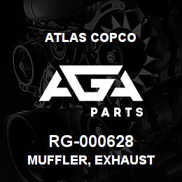 RG-000628 Atlas Copco MUFFLER, EXHAUST | AGA Parts