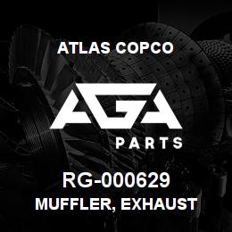 RG-000629 Atlas Copco MUFFLER, EXHAUST | AGA Parts