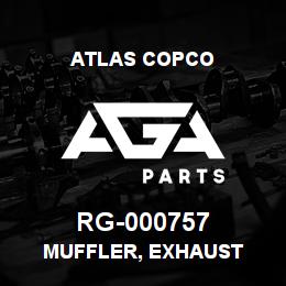 RG-000757 Atlas Copco MUFFLER, EXHAUST | AGA Parts