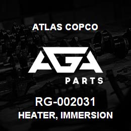 RG-002031 Atlas Copco HEATER, IMMERSION | AGA Parts