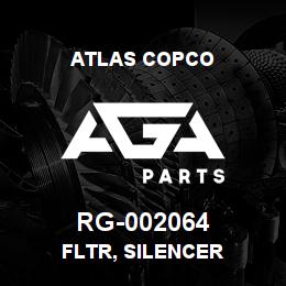 RG-002064 Atlas Copco FLTR, SILENCER | AGA Parts