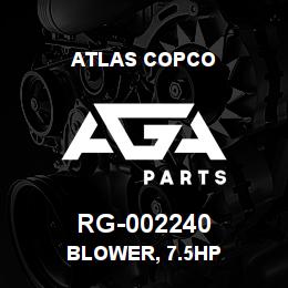 RG-002240 Atlas Copco BLOWER, 7.5HP | AGA Parts