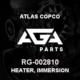 RG-002810 Atlas Copco HEATER, IMMERSION | AGA Parts