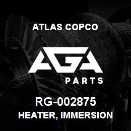 RG-002875 Atlas Copco HEATER, IMMERSION | AGA Parts