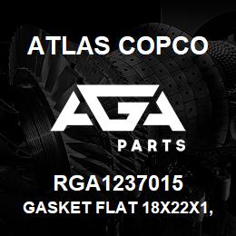 RGA1237015 Atlas Copco GASKET FLAT 18X22X1,5 | AGA Parts