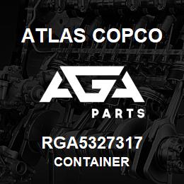 RGA5327317 Atlas Copco CONTAINER | AGA Parts