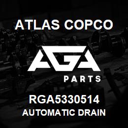 RGA5330514 Atlas Copco AUTOMATIC DRAIN | AGA Parts