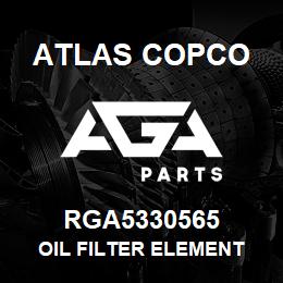 RGA5330565 Atlas Copco OIL FILTER ELEMENT | AGA Parts