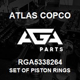 RGA5338264 Atlas Copco SET OF PISTON RINGS | AGA Parts