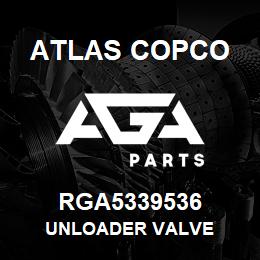 RGA5339536 Atlas Copco UNLOADER VALVE | AGA Parts
