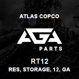 RT12 Atlas Copco RES, STORAGE, 12, GALLON | AGA Parts