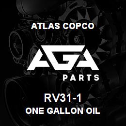 RV31-1 Atlas Copco ONE GALLON OIL | AGA Parts