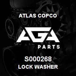S000268 Atlas Copco LOCK WASHER | AGA Parts