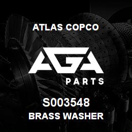 S003548 Atlas Copco BRASS WASHER | AGA Parts