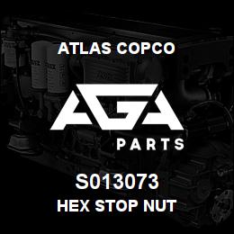 S013073 Atlas Copco HEX STOP NUT | AGA Parts