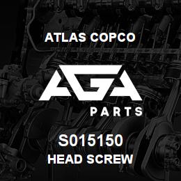 S015150 Atlas Copco HEAD SCREW | AGA Parts