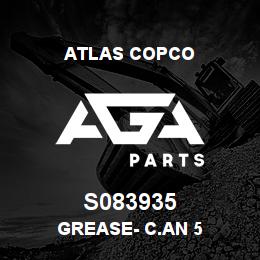 S083935 Atlas Copco GREASE- C.AN 5 | AGA Parts