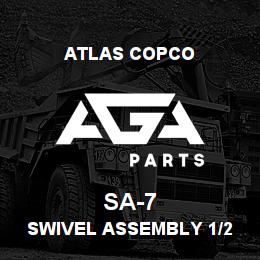 SA-7 Atlas Copco SWIVEL ASSEMBLY 1/2 NPT, UNIVE | AGA Parts