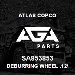 SA853853 Atlas Copco DEBURRING WHEEL .12"X2"X5" | AGA Parts