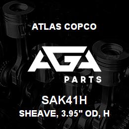 SAK41H Atlas Copco SHEAVE, 3.95' OD, H | AGA Parts
