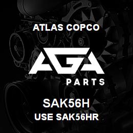 SAK56H Atlas Copco USE SAK56HR | AGA Parts