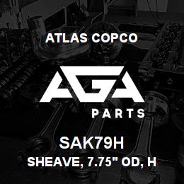 SAK79H Atlas Copco SHEAVE, 7.75' OD, H | AGA Parts