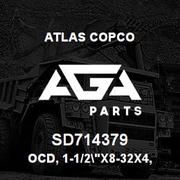 SD714379 Atlas Copco OCD, 1-1/2"X8-32X4, 80-AO-RB | AGA Parts