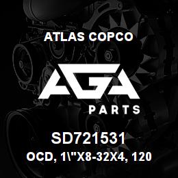 SD721531 Atlas Copco OCD, 1"X8-32X4, 120-AO-RB | AGA Parts