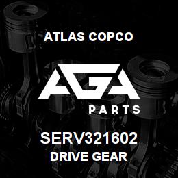 SERV321602 Atlas Copco DRIVE GEAR | AGA Parts