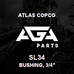 SL34 Atlas Copco BUSHING, 3/4' | AGA Parts
