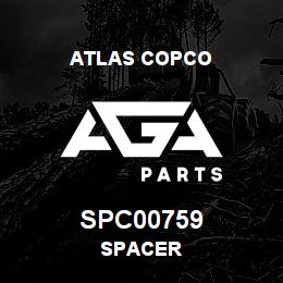SPC00759 Atlas Copco SPACER | AGA Parts