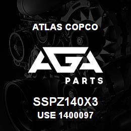 SSPZ140X3 Atlas Copco USE 1400097 | AGA Parts