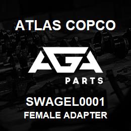SWAGEL0001 Atlas Copco FEMALE ADAPTER | AGA Parts