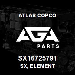 SX16725791 Atlas Copco SX, ELEMENT | AGA Parts