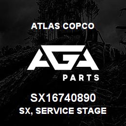 SX16740890 Atlas Copco SX, SERVICE STAGE | AGA Parts