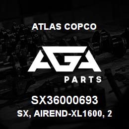 SX36000693 Atlas Copco SX, AIREND-XL1600, 285 MM. | AGA Parts