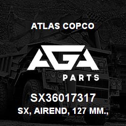 SX36017317 Atlas Copco SX, AIREND, 127 MM., ECM570 | AGA Parts