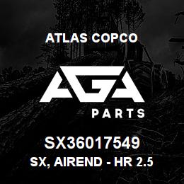SX36017549 Atlas Copco SX, AIREND - HR 2.5 | AGA Parts