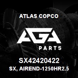 SX42420422 Atlas Copco SX, AIREND-1250HR2.5/1800 | AGA Parts