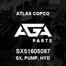 SX51605087 Atlas Copco SX, PUMP, HYD | AGA Parts