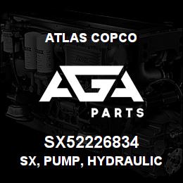 SX52226834 Atlas Copco SX, PUMP, HYDRAULIC | AGA Parts
