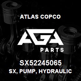 SX52245065 Atlas Copco SX, PUMP, HYDRAULIC | AGA Parts