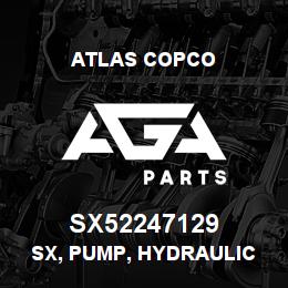 SX52247129 Atlas Copco SX, PUMP, HYDRAULIC | AGA Parts