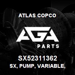 SX52311362 Atlas Copco SX, PUMP, VARIABLE, 100 C.C | AGA Parts