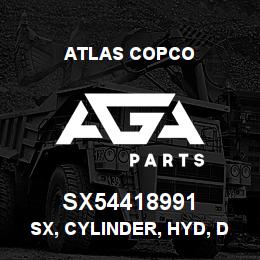 SX54418991 Atlas Copco SX, CYLINDER, HYD, DUST | AGA Parts
